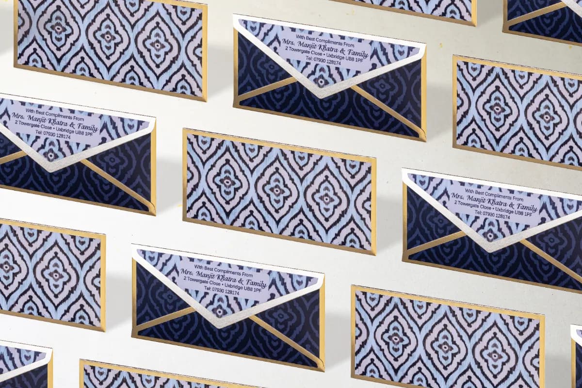 twilight ikat - set of 25