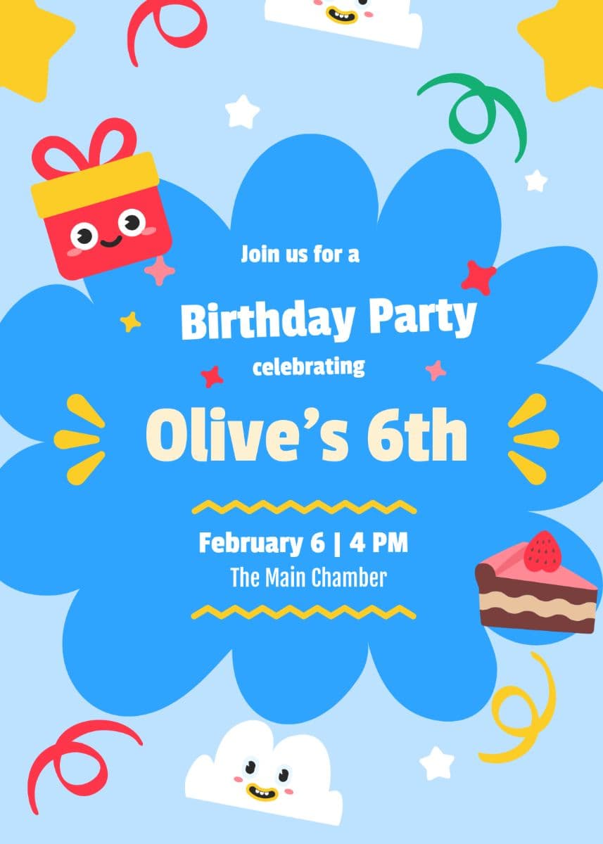 editable invitations