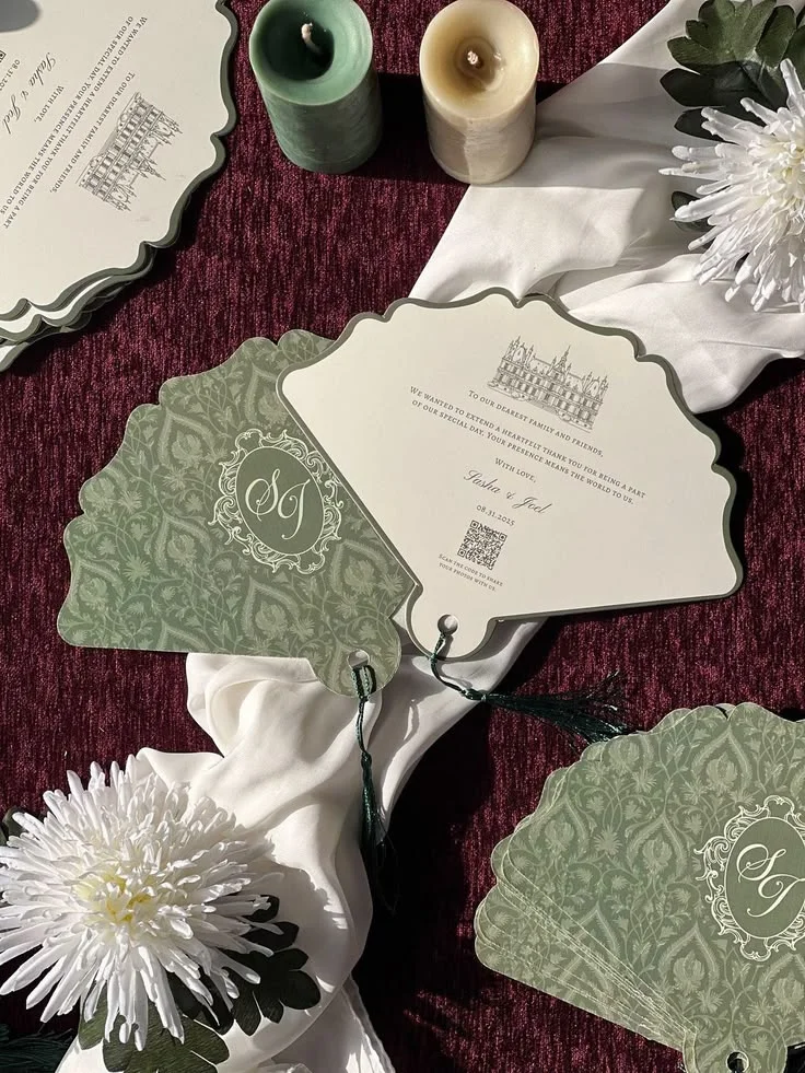Birthday and anniversary celebration stationery